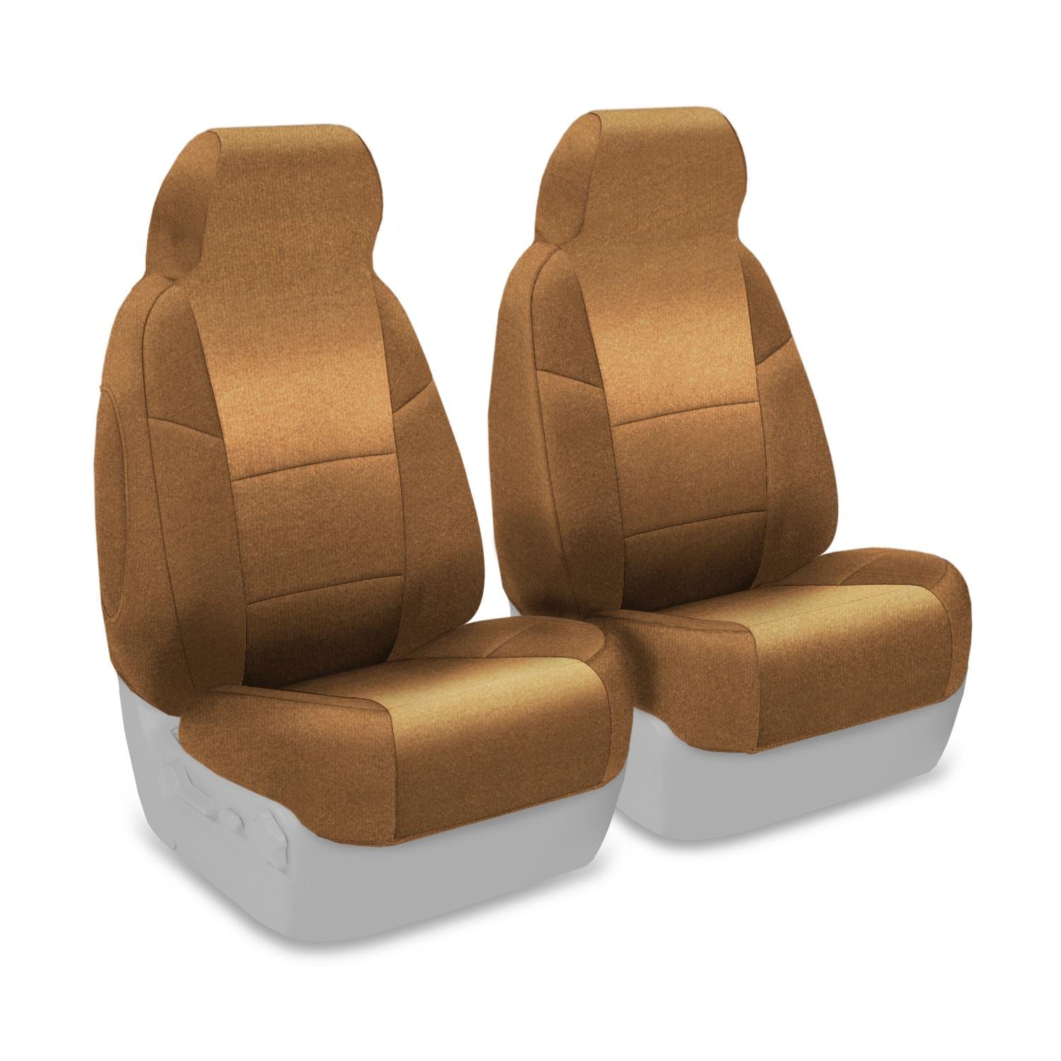 Coverking Custom Fit Front 50/50 Bucket Sport Seat Cover for Select Volkswagen Golf