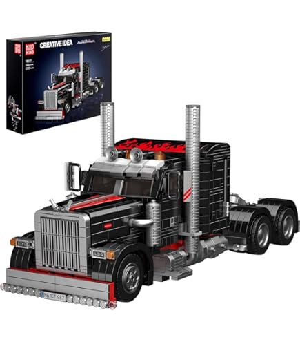 Amazon.com: Mould King 10037 Technique US Truck The Black