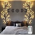 Enchanted Willow Vine Lights with Remote, Christmas Decorations DIY Vines for Room Decor, 144 LEDs Artificial Plants Tree Branches,8 Modes Vines with Lights for Bedroom Wall Living Room Decor(1PCS)