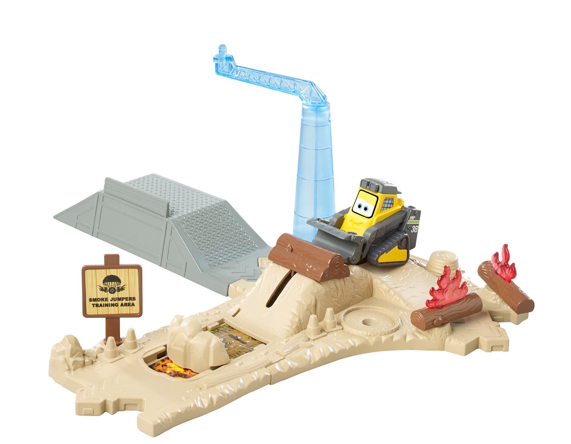 Mattel Disney Planes: Fire & Rescue Smoke Jumpers Training Base Playset