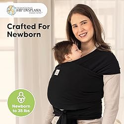 KeaBabies Baby Wrap Carrier - All in 1 Original