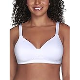 Vanity Fair Women's Full Figure Beauty Back Smoothing Bra, 4 Way Stretch Fabric, Lightly Lined Cups up to H