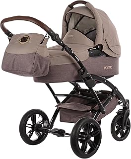 Knorr-Baby 3200-05 Kombikinderwagen Voletto Happy Colour, beige-braun