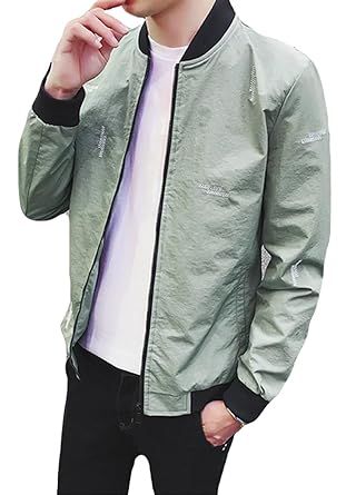 Amazon Yitong メンズ ブルゾン ジャケット おしゃれ 長袖 コート Ma