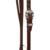STS Ranch Signature Tack Harness Leather Split Ear Headstall, 3/4"