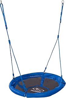 HUDORA Nestschaukel 90 cm, blau - Garten-Schaukel bis 100 kg belastbar - 72126