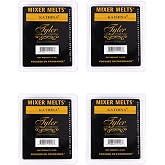 Tyler Candle Company KATHINA 1.9 Ounce Scented Mixer Wax Melt Cubes for Tart Burner, Pack of 4
