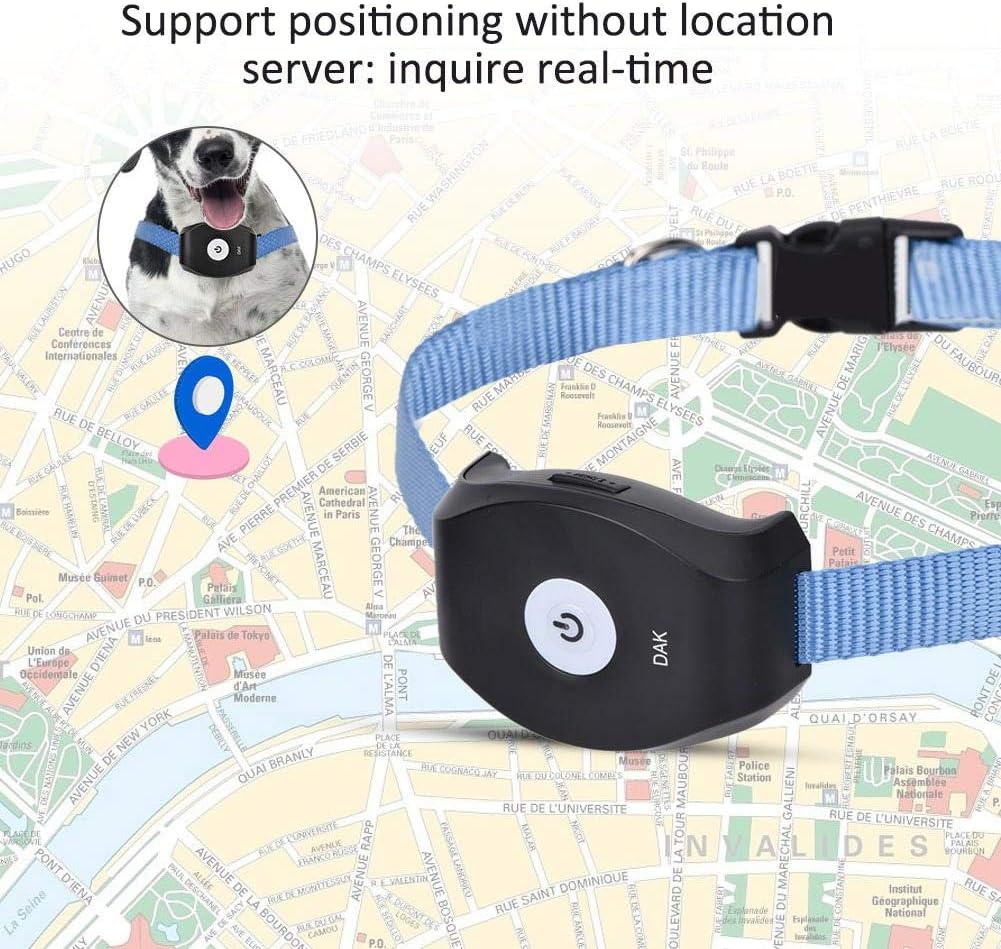 Localisateur Gps Pour Animaux De Compagnie Anti Perdu Chat Traqueur Etanche Longue Veille Detecteur D Animaux Detecteur De Chien En Temps Reel Localisation Attachement Amazon Fr Animalerie