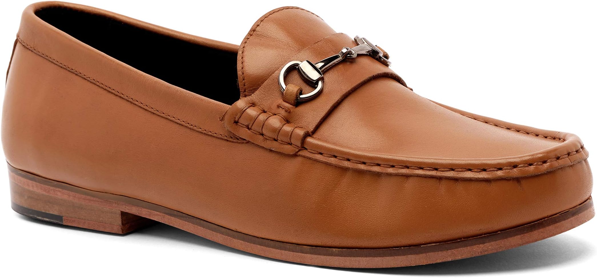 Anthony VeerMen's FILMORE Classic Bit Loafers Leather Slip-on Luxury Comfort