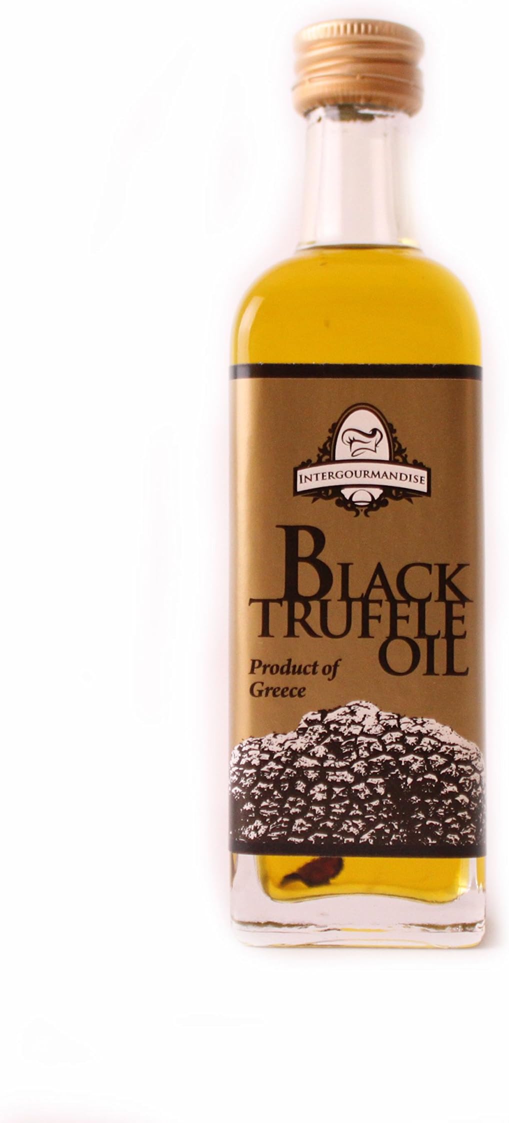 Black Truffle Oil | 2 oz. / 60 ml. in Glass Bottle | InterGourmandise | | Vegan, Vegetarian, Kosher & Gluten Free