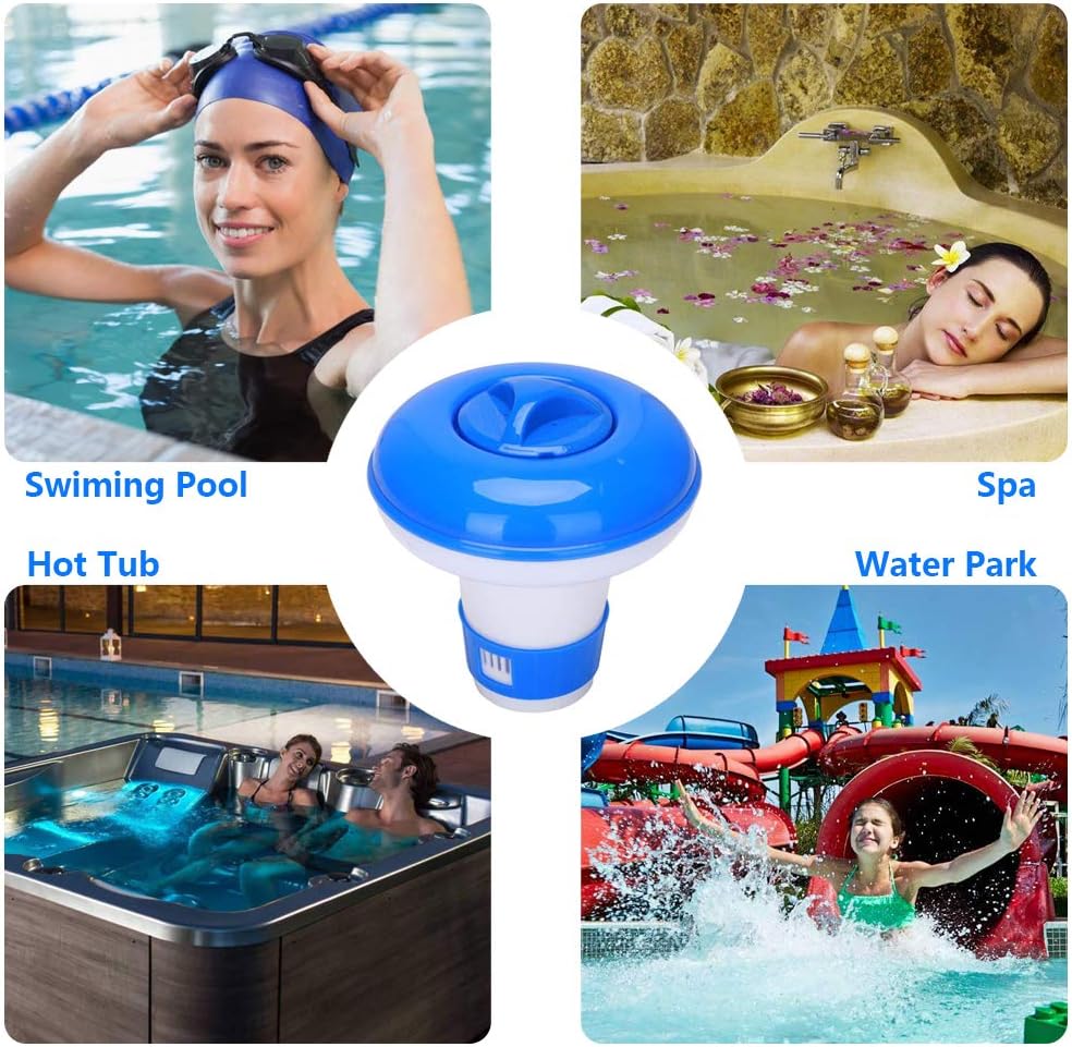 Chlorine Dispenser for Pool,Floating Chlorine Dispenser for Paddling