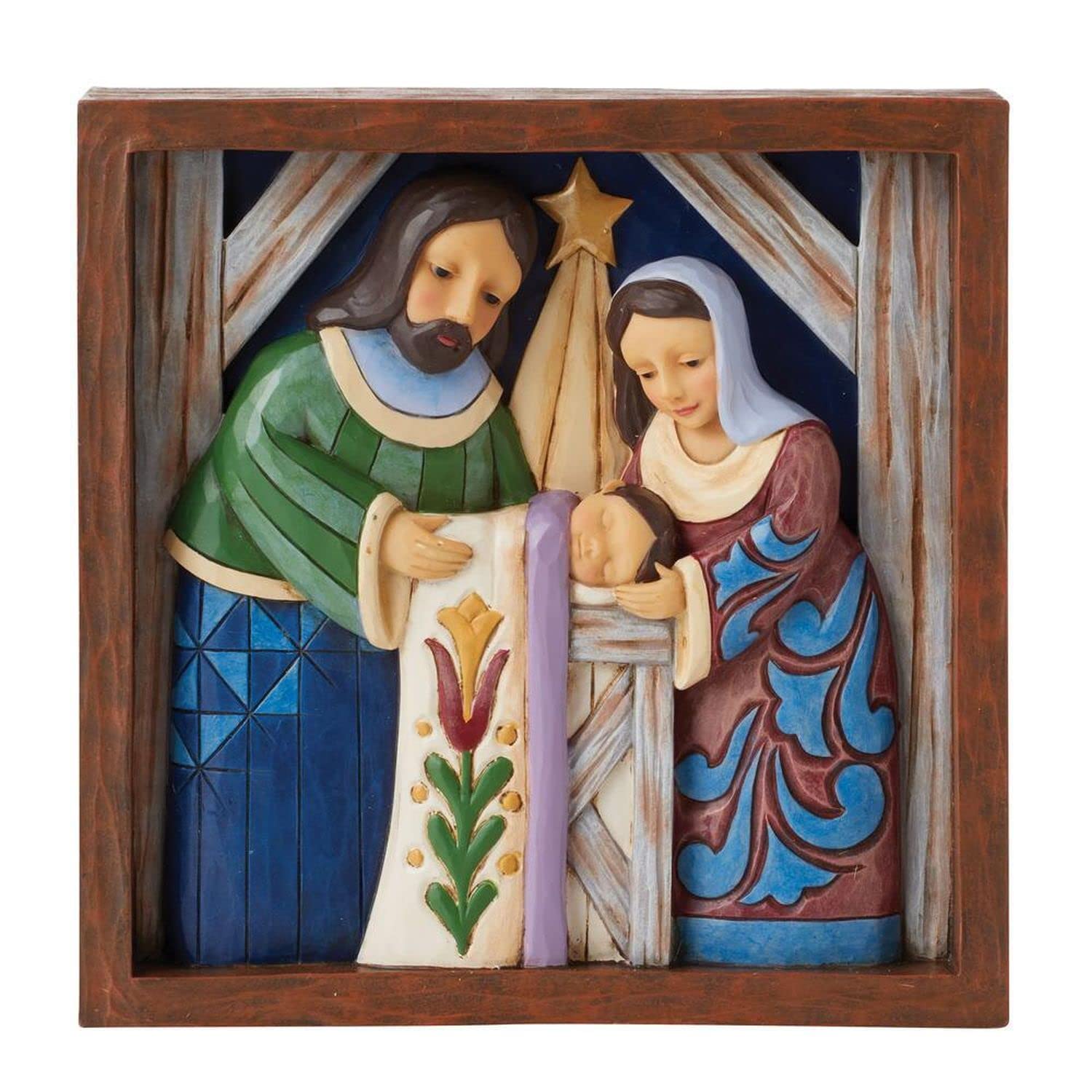 Enesco Heartwood Creek - Holy Family F Plaque