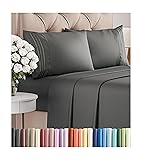 King Size 4 Piece Sheet Set - Comfy Breathable
