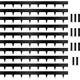 WORTH Garden 33 ft. Metal Landscape Edging, Lawn Edging for Landscaping | 10-Pack 40" L x 4.5" H Black Galvanized Steel Bendable Hammer-in Edging Border with 11 Clips for Yard, Pathway, Flower Beds
