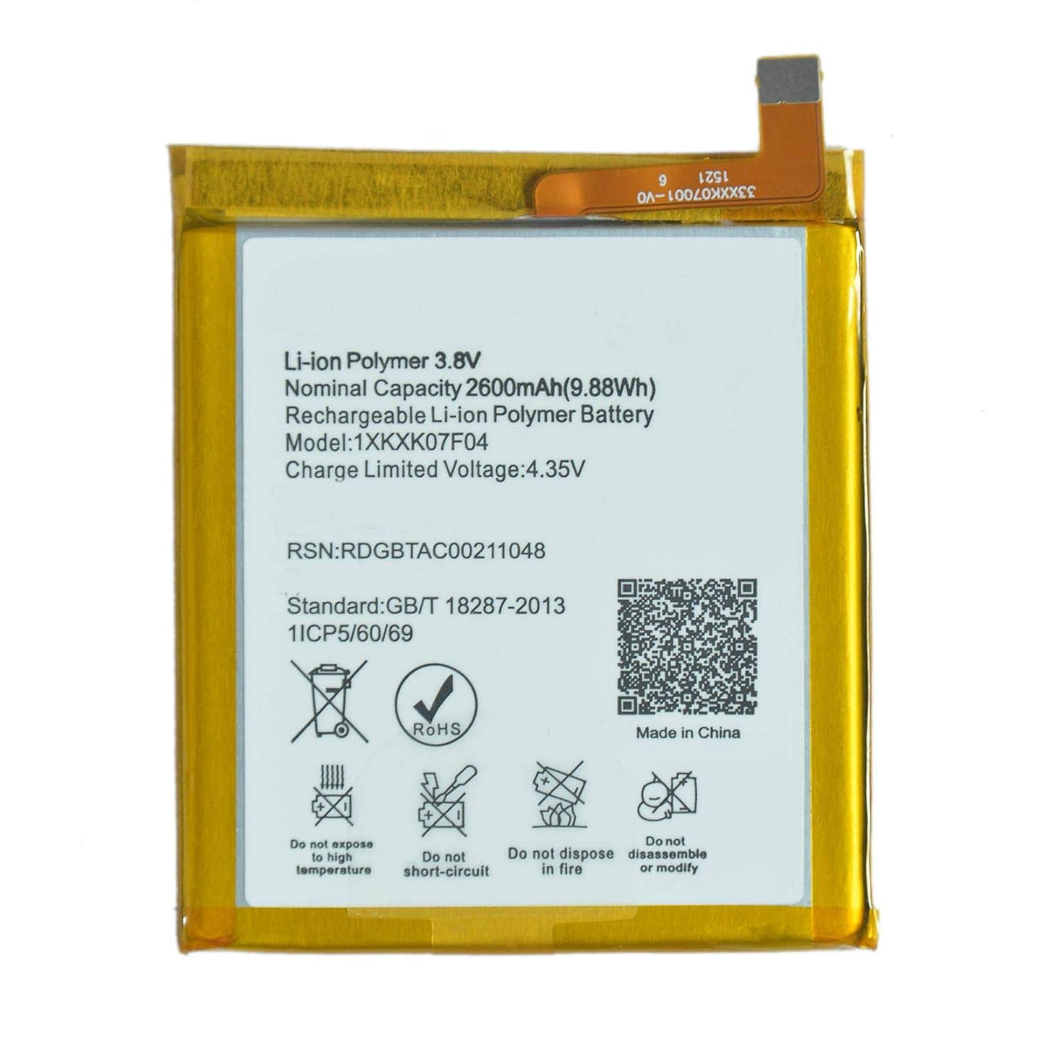 Mobacc Mobile Battery For Lyf Water 8 Amazon In Electronics