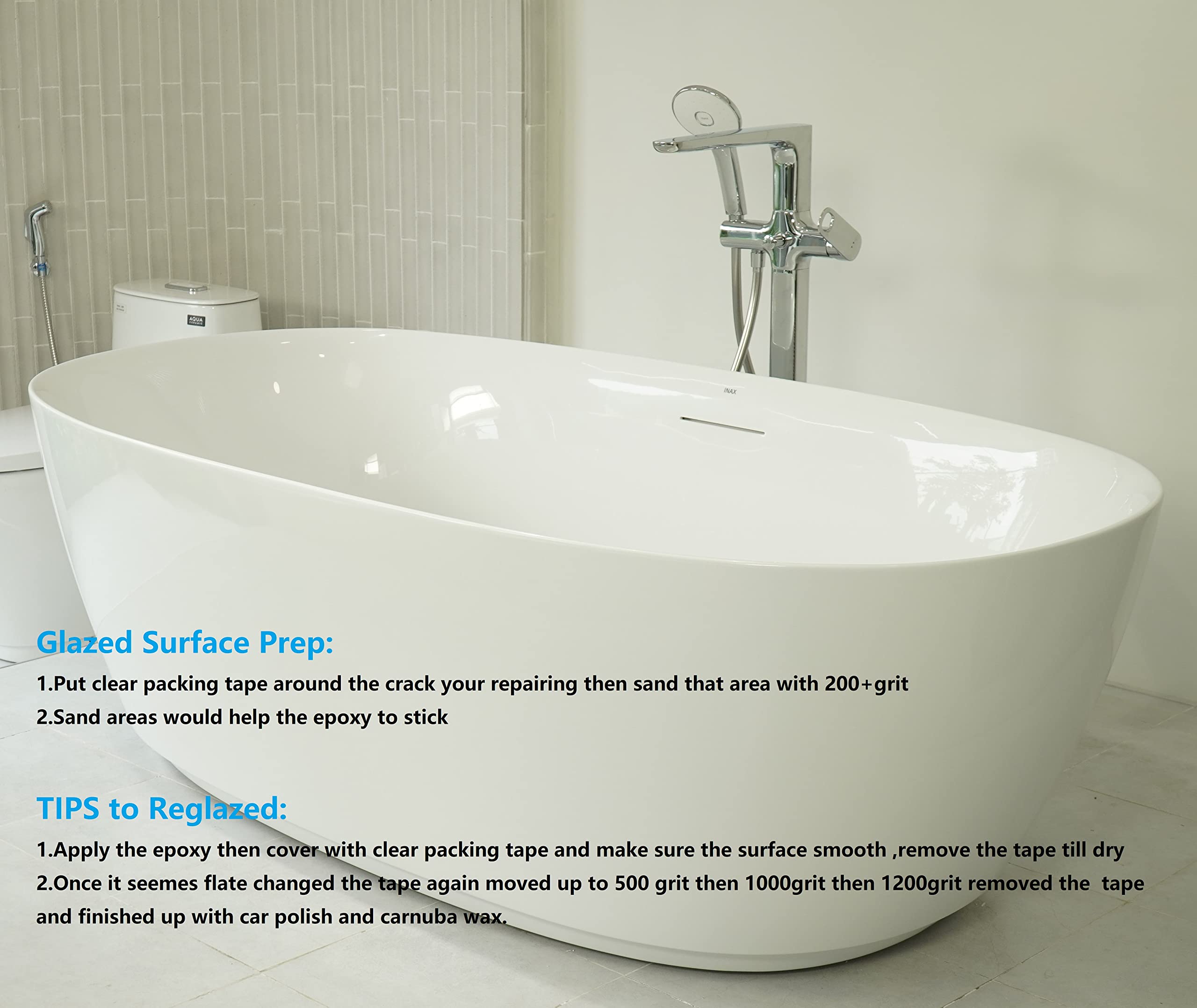 Tub, Tile and Shower Repair Kit (Color Match), 3.7oz Fiberglass Repair