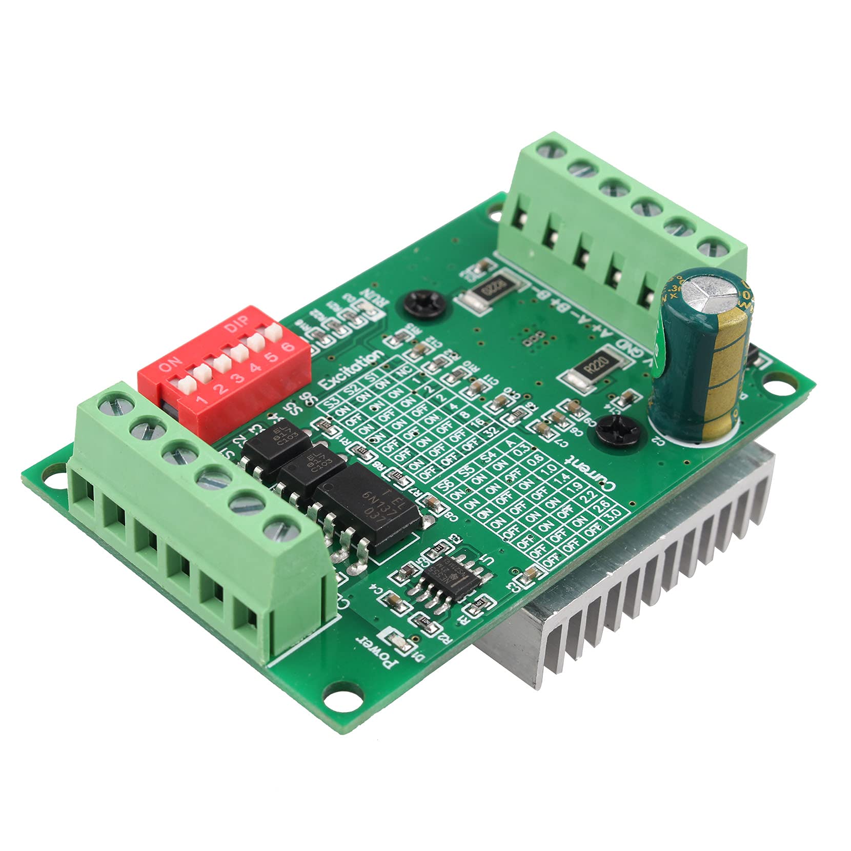 Jopto TB6560 TB6600 Upgraded Version 3A 32 Subdivision 42 57 Stepper Motor Driver Motor Driver Board Controller