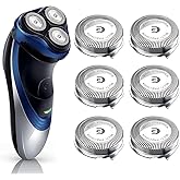 SH30 Replacement Heads Compatible with Philips Norelco Series 3000, 2000, 1000 Shavers, Fit for S1560 Shaver, 6-Pack
