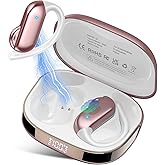 Ai Translation Earbuds Real Time, 3-in-1 Buletooth 5.4 Translator Earbuds with 6 Translation Modes/164 Languages/No Subscription Required, Rose