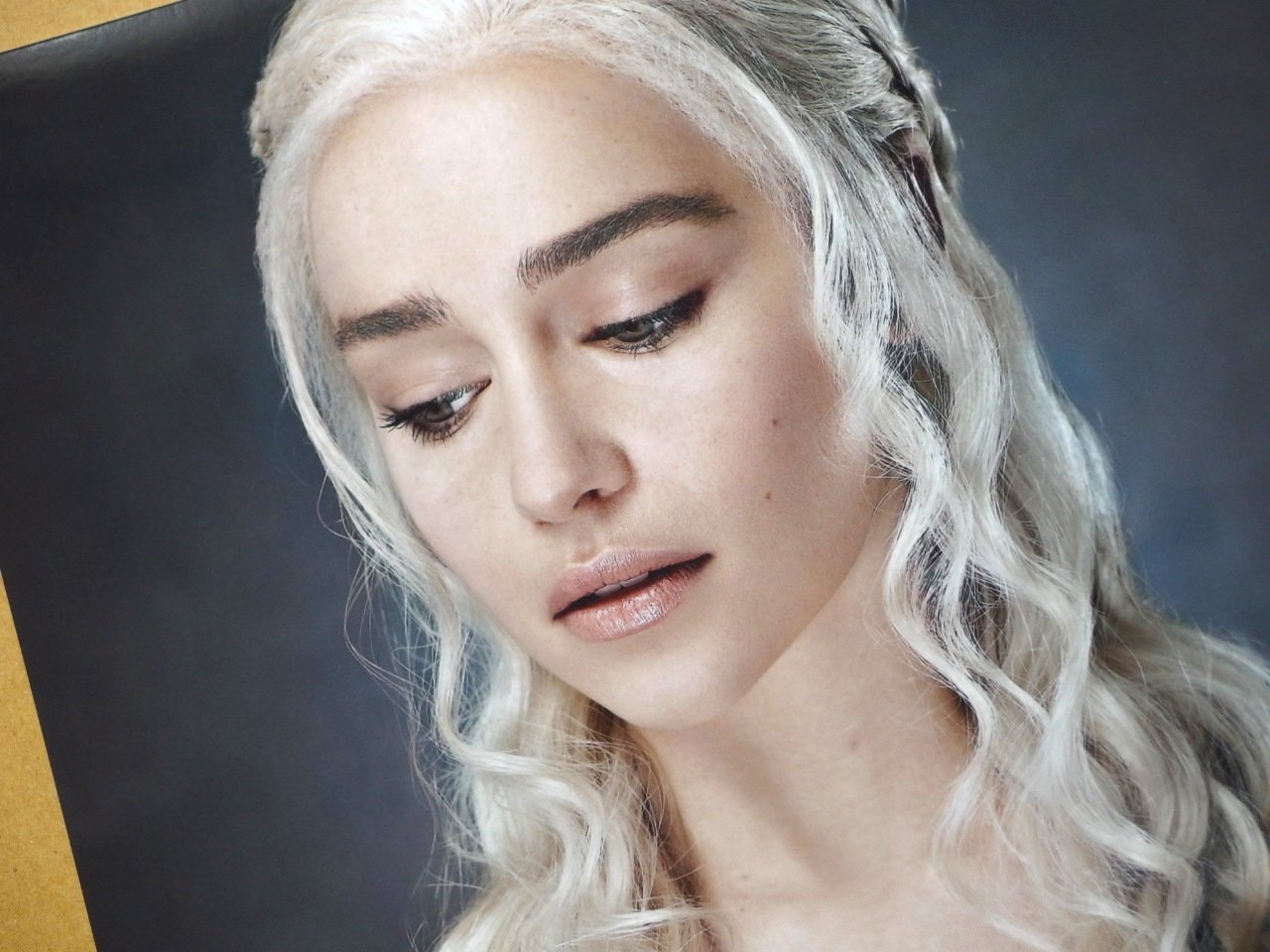 大きな写真 ゲームオブスローンズ エミリアクラーク Emilia Clarke 4258 B01mtcy3nq 映画