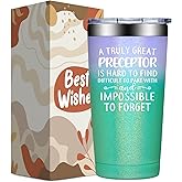 DOEARTE Nurse Preceptor Gifts - A Truly Great Preceptor Is Hard to Find - Preceptors Gifts Nursing - Thank You, Christmas Gift for Nurse Practitioner Women - 20oz Tumbler