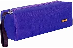 FASTECH 1-Pack Zipper Utility Tool Bag，Small Zipper Bags/Multi-purpose Tool Pouch Tote Bags Storage Organizer for Screwdrivers,Pliers,Nut Drivers Gifts to Men/Women. (Blue)