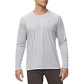 Rash Guard for Men Swim Shirt Quick Dry UPF 50+ Long Sleeve Fishing Shirt for Men UV Sun Protection Beach Shirts