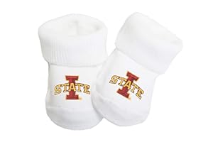 Future Tailgater Iowa State Baby Toe Bootie Socks: Baby Bootie, 0-9 months