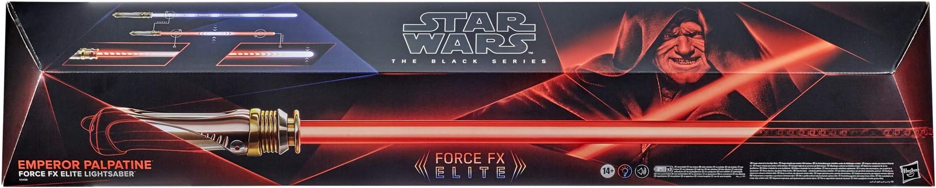 star wars palpatine lightsaber