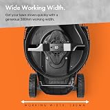 VonHaus 1600W Electric Lawn Mower 42L Bag 380mm Width 10m Cable view 5