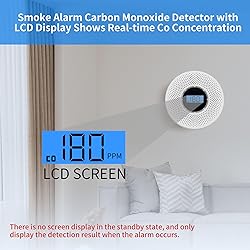 Coreel Smoke Detector Carbon Monoxide Detector