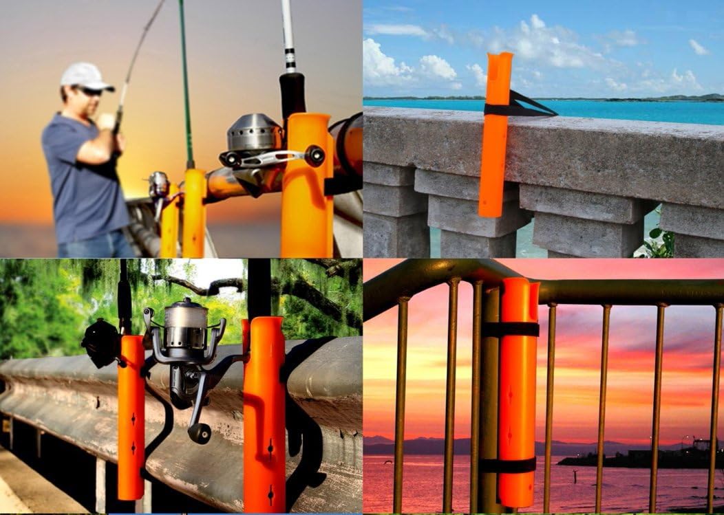 pier fishing rod holder