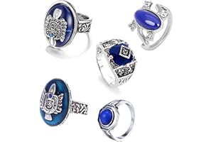 HJYZY Vampire Damon Stefan Rings Set Fashion Daylight Walking Signet Katherine Ring Carolim Forbes Elena Daylight Ring with Stickers 25 pcs