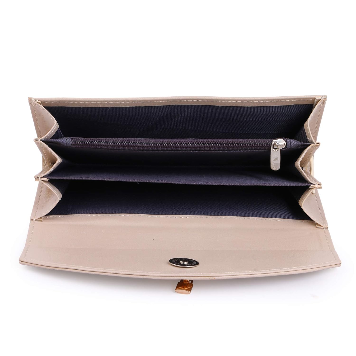 women marks women's handbag and wallet (black&, cream combo of 2)