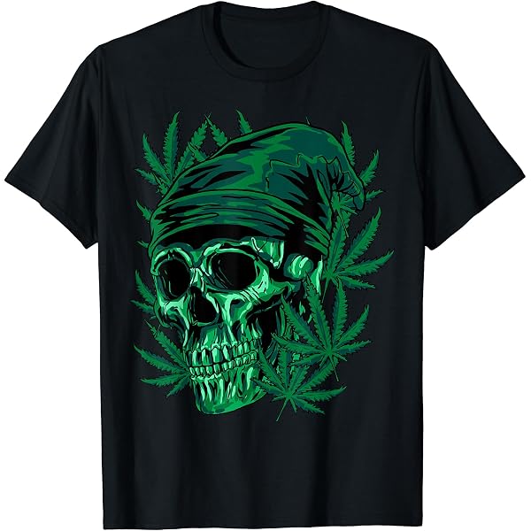 Amazon.com: Cannabis Skull Skeleton Dead Head Death Cool