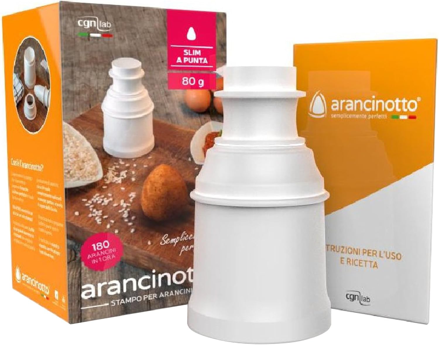 Arancinotto Mini Slim Shape Classic Tip Arancini Mould 80 Grams Amazon