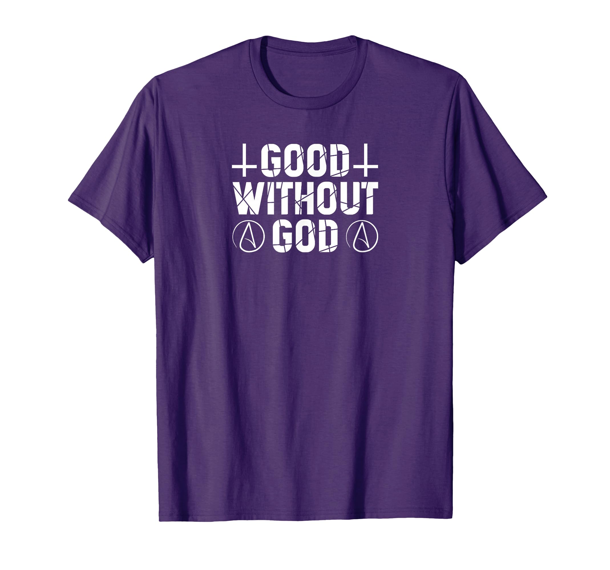 View 1 of ** COLOR DIFERENT ** Anti Religion T Shirt for Atheist freethinker T-Shirt