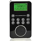 Degen DE1131 4-in-1 Touch Screen Controlled Portable AM/FM/SW Digital Radio, MP3 Player with Built-in 4GB Flash Memory and Mi