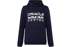 Red Bull Racing F1 Core Overhead Hoodie - Flame Scarlet/Grey/Night Sky