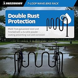Sandbaggy Commercial Bike Racks - Galvanized Steel