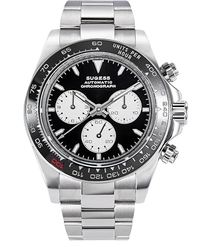 Amazon.com: Sugess Chrono Racing 39mm 418-2 S418-2.004.E