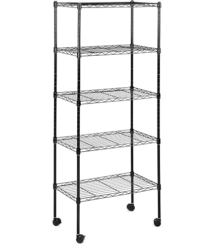 Amazon.com: Simple Deluxe 5-Tier Storage Shelves, 21