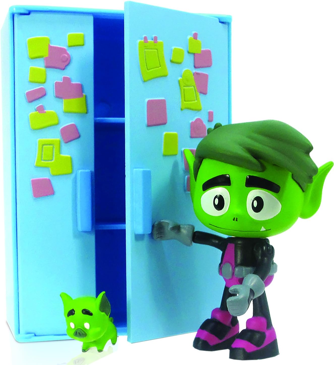 Amazon Dc ティーンタイタンズ ゴー 2 75インチアクションフィギュア ビーストボーイ With リフリジレイター Teen Titans Go Beast Boy With Fridge 14 フィギュア ドール 通販