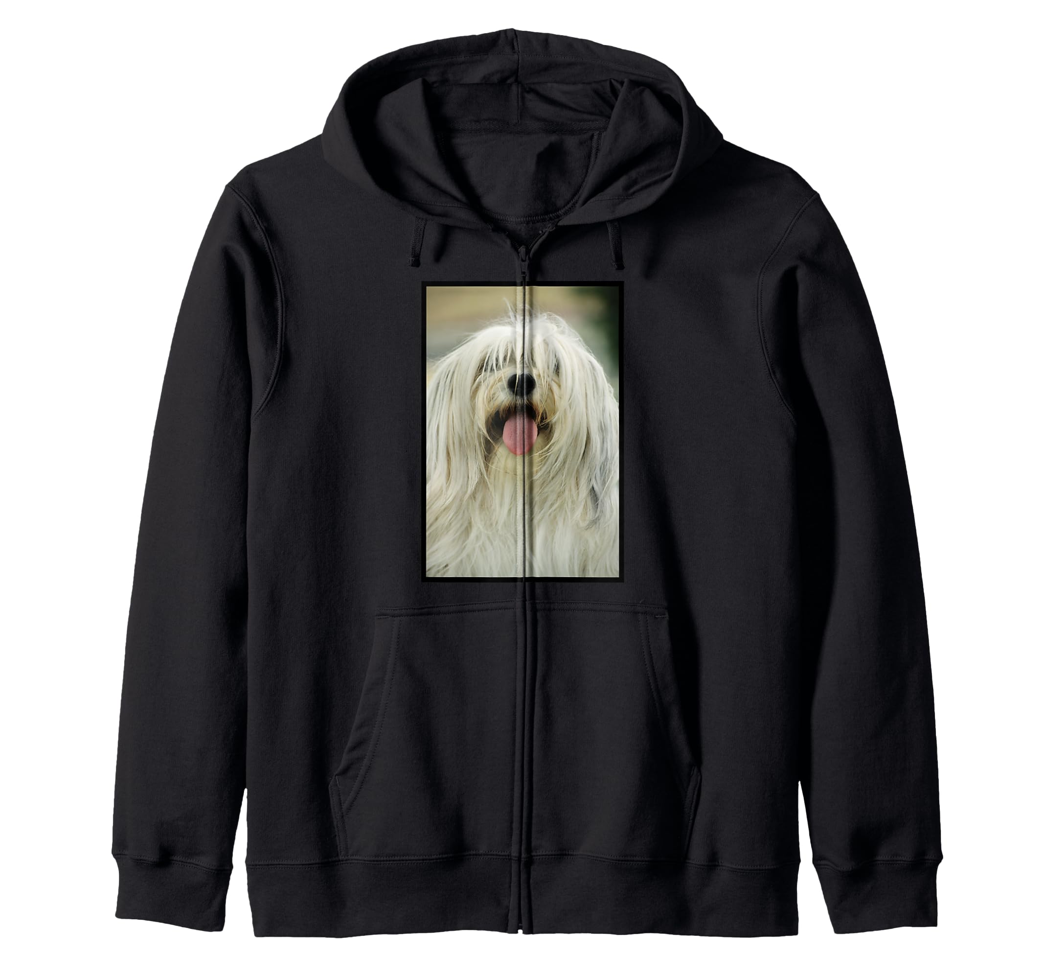 Shaggy Dog Zip Hoodie