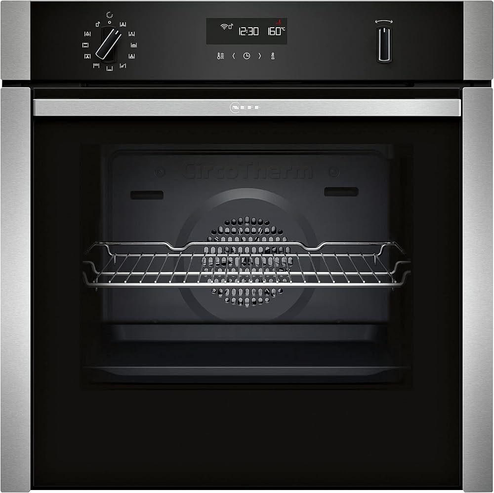 Neff N50 Single Oven with Pyrolytic Self Cleaning WiFi Connected