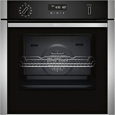 Neff N50 Single Oven with Pyrolytic Self Cleaning WiFi Connected