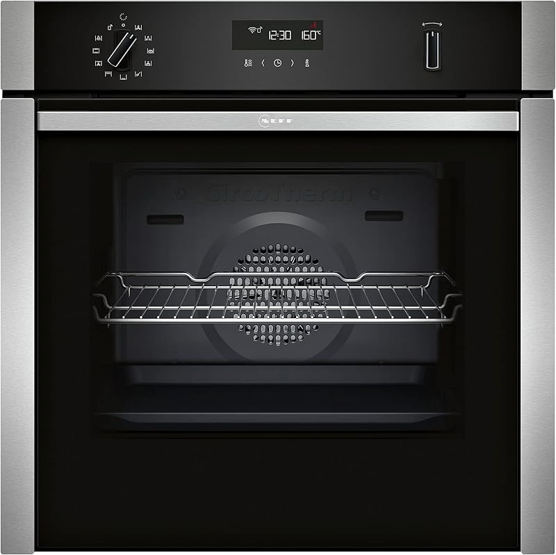 Neff N50 Single Oven with Pyrolytic Self Cleaning WiFi Connected
