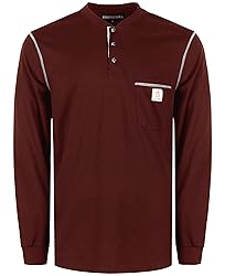 BOCOMAL FR Shirts for Men 5.5oz Lightweight Long