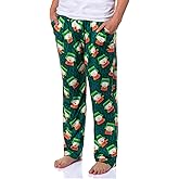 South Park Men's Kyle Broflovski Expressions Print Sleep Pajama Pants For Adults Lounge Bottoms