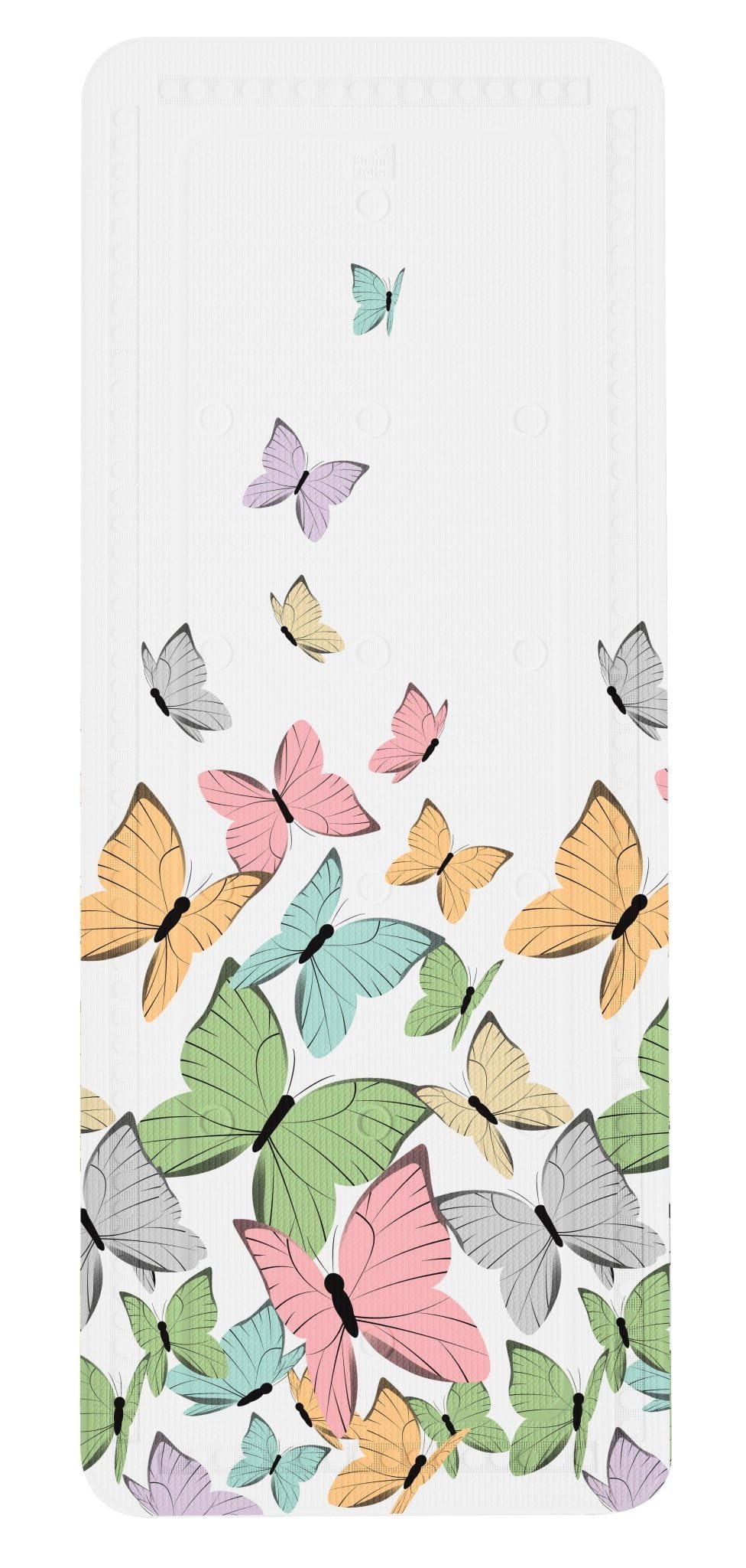 Kleine Wolke Butterflies, Bath MAT, 36x 92 cm, Multicolor, multicolour